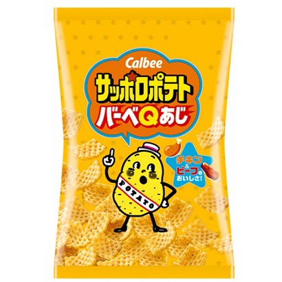 Calbee &quot;Sapporo Potato, BBQ flavor&quot;, 80g