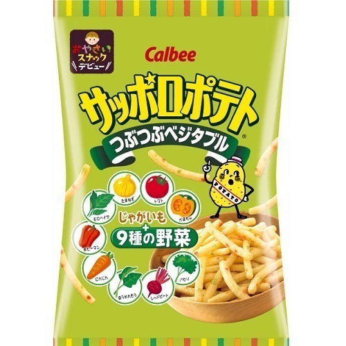 Calbee "Sapporo Potato, Vegetable flavor", 80g