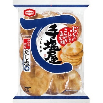 Kameda "Teshioya, Salt Flavor" 9 pc in one bag.