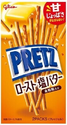Glico &quot;PRETZ&quot; Roast, Crispy Thin Pretzels, Butter flavor, Japan, 69g in 1 box