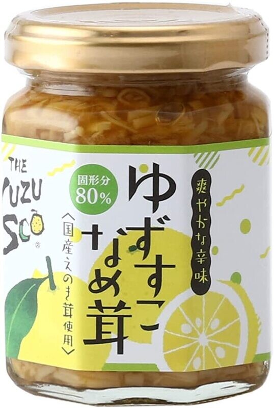 Takahashi Shoten, Yuzusuko Nametake, Hot &amp; Citrus Taste, Nametake Mushroom. 140g