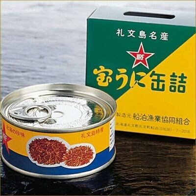 Ezo Bahununi, Sea Urchin, 100g, Canned, Hokkaido