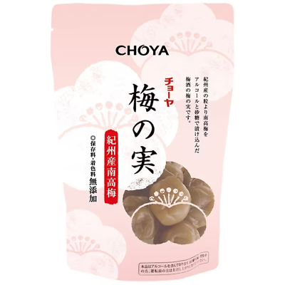 Choya, Ume no mi, Pickled Ume Plum with Sugar &amp; Sake Lees, 500g