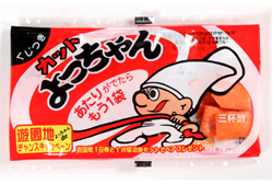 Yotchan Syokuhin "Cut Yotchan Ika", Seafood and squid snack, 10g