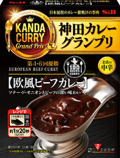 S&amp;B, Kanda Curry Grand Prix Series,&quot;100h Beef Curry&quot;, 180g in 1 pack, Retort Packed Curry
