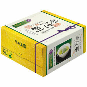 Tsujiri, Uji Gyokuro Green Tea, 50 Tea Bags in 1 box