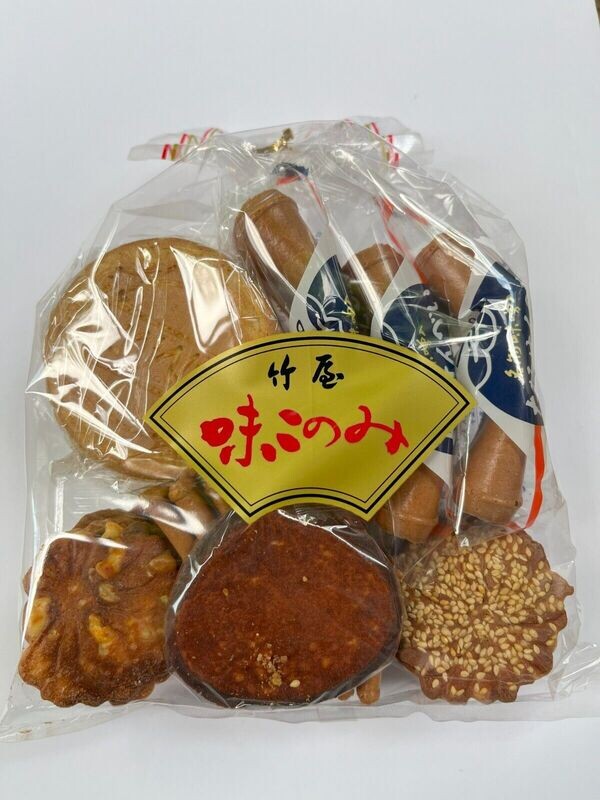 Takeya, Ajikonomi, Cracker Assortment, Sweet Cracker, 32 pcs