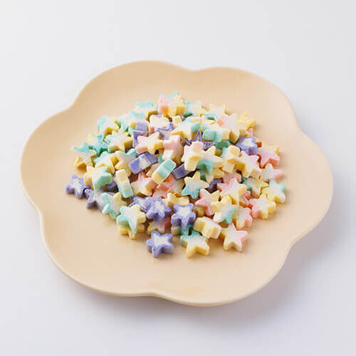 Hitachiya, Colorful, Star-shaped, Fu, Grilled wheat gluten, 20g