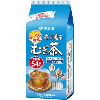 Itoen, Kaori Kaoru Mugicha, Barley Tea to Brew, Not Sweet, 54 pack in it