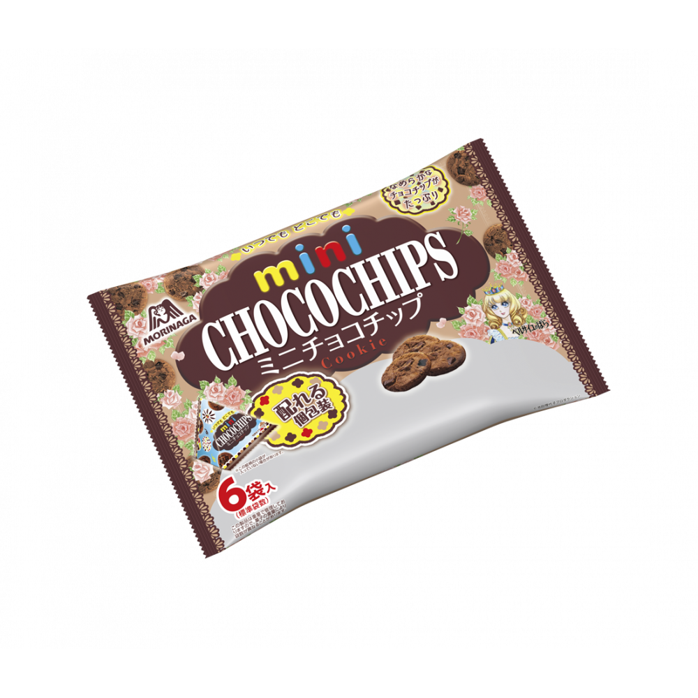 Morinaga, Mini Choco Chip, Petit Pack, Bite-size Cookie