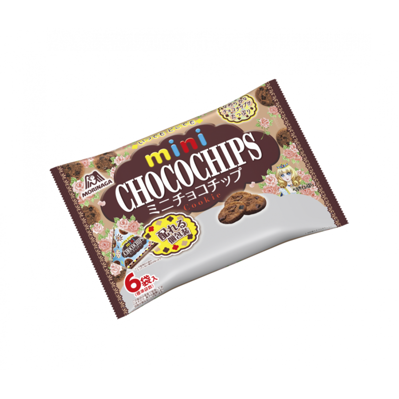Morinaga, Mini Choco Chip, Petit Pack, Bite-size Cookie