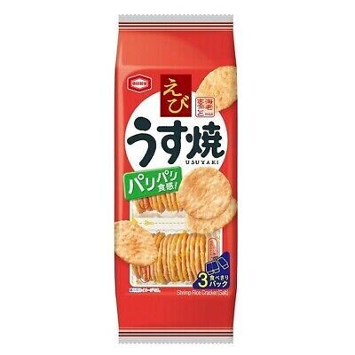 Kameda, Ebi Usuyaki, Shrimp Rice Cracker, Think and Crispy, 70g