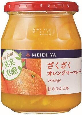 Meidi-ya, Fruits Jam, Zakuzaku Orange Marmalade, 340g
