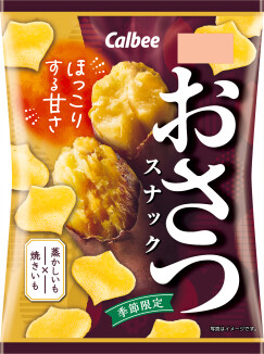 Calbee, Osatsu Snack, Sweet Potato Snack, 52g  in 1 bag
