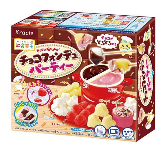 Kracie &quot;Chocolate Fond Du Party&quot;, Chocolate Dip Dessert Making Kit