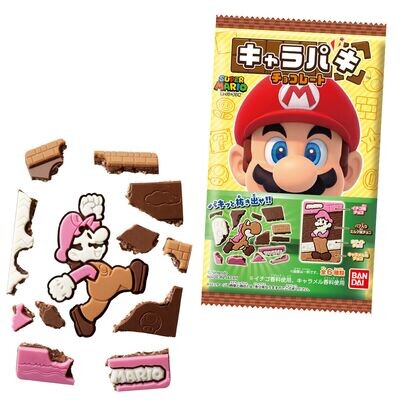 Bandai, Super Mario, &quot;Kyarapaki&quot;, Chocolate