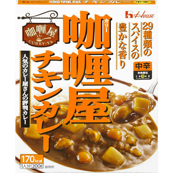 House &quot;Curry-Ya, Chicken, Medium hot&quot;, Retort pack, 180g