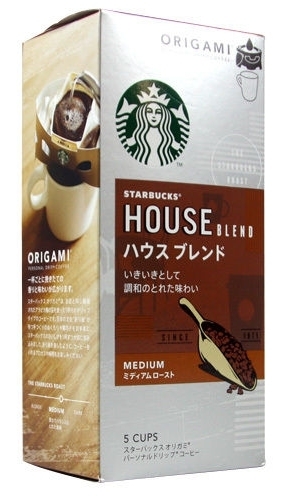 Starbucks Japan, Origami, "House Blend", Personal Drip Coffee