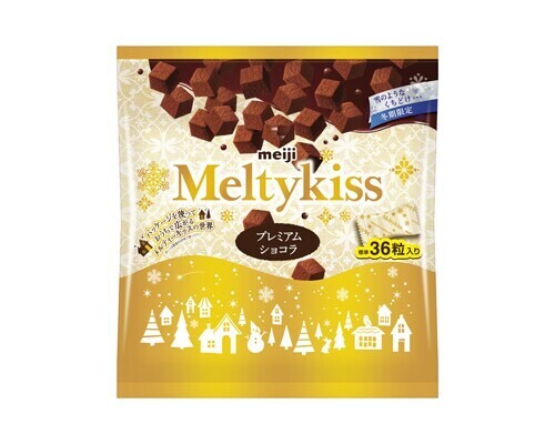 Meiji, Meltykiss, Value Pack, Premium Chocolate Flavor, Rich Ganache Chocolate 124g