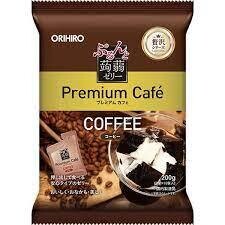 Orihiro "Purunto Konnyaku Jelly, Premium" Coffee flavor Konjac Jelly, 20g x 10 pc