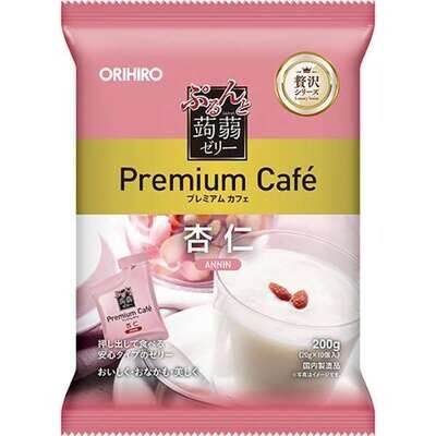 Orihiro, Purunto Konnyaku Jelly, Premium, Annin tofu flavor Konjac Jelly, 20g x 10 pc