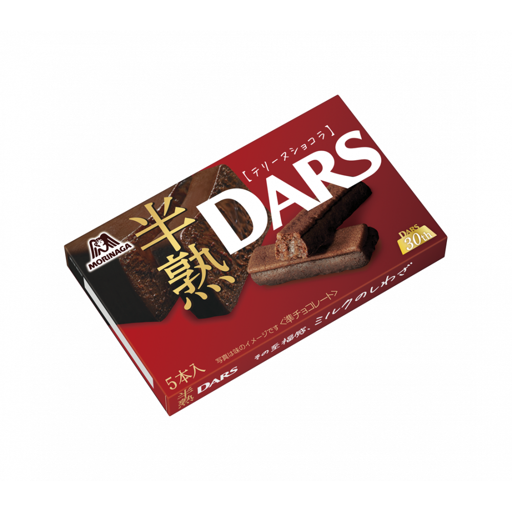 Morinaga, Hanjuku Dars Terrine Chocolat,