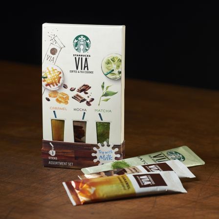 Starbucks Japan, VIA Series, "Coffee, Mocha & Matcha Assort", 3 sticks