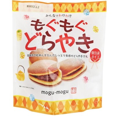 Todaya, Mogu-mogu Dorayaki, Pancake Sandwiches with Azuki Red Bean Paste, 7 pcs in 1 bag