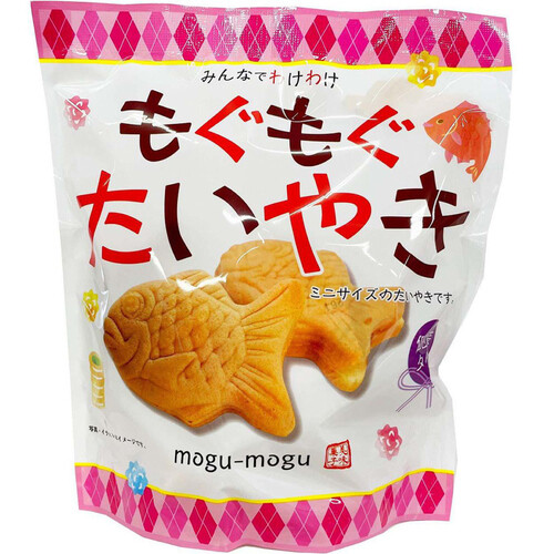 Todaya, Mogu-mogu Taiyaki, Fish-shaped Waffle with Azuki Red Bean Paste, 6 pcs in 1 bag
