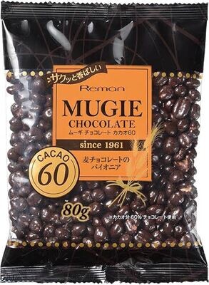 Reman, Mugie Chocolate, Mugi Choco, Cacao 60%, 90g