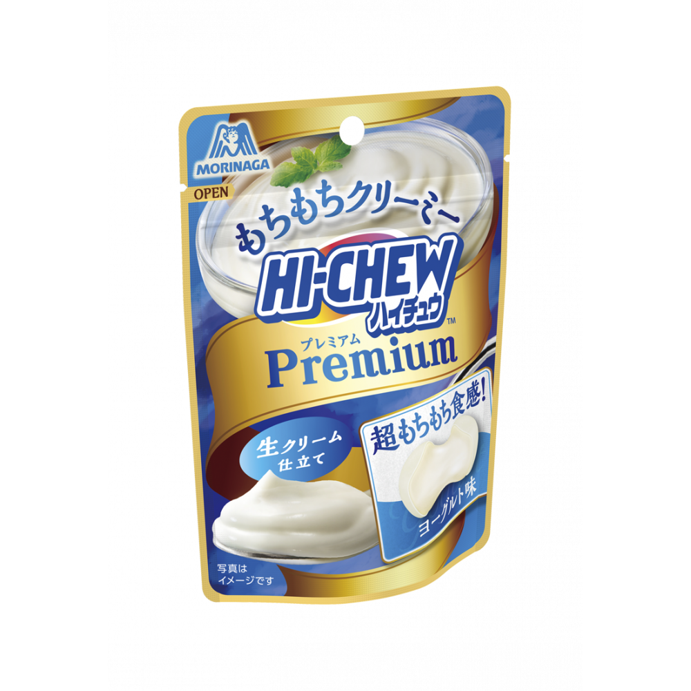 Morinaga &quot;Hi-Chew Premium&quot; Yogurt flavor