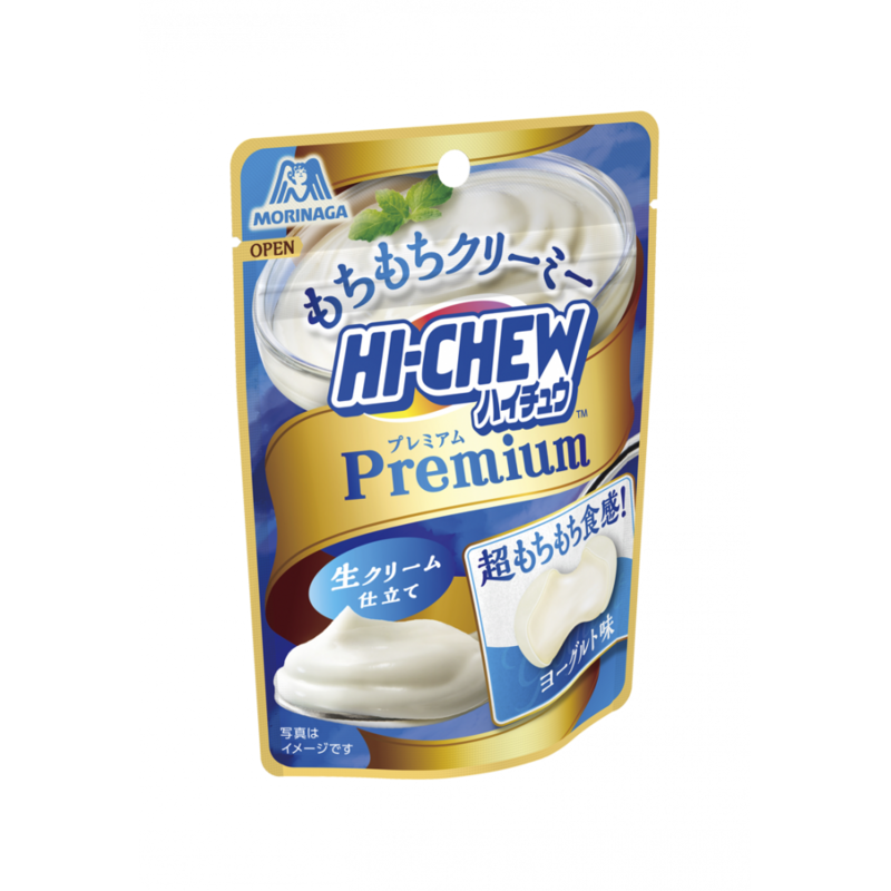 Morinaga &quot;Hi-Chew Premium&quot; Yogurt flavor