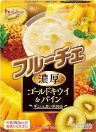 Very Rich & Delicious, "Furuche", Milk & Fruits Jelly Mix, Pineapple and Kiwi flavor, 150g