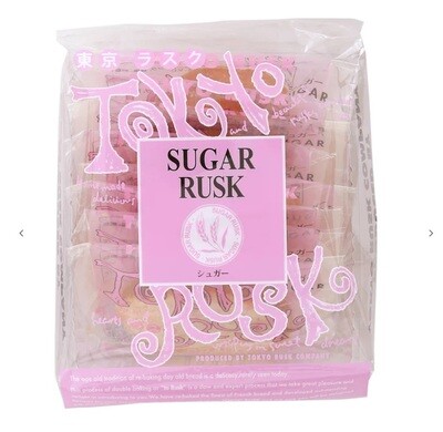 Tokyo Rusk, Sugar Rusk, 8 pcs in 1 bag