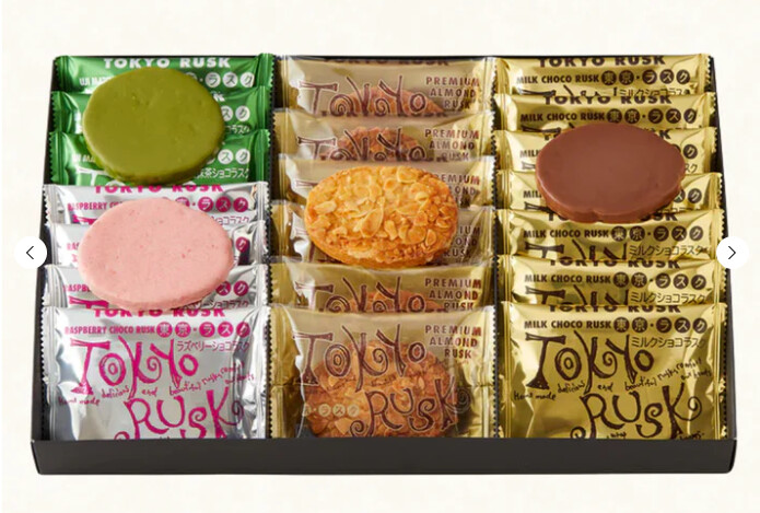 Tokyo Rusk, Assortment, 20 pcs in 1 box
