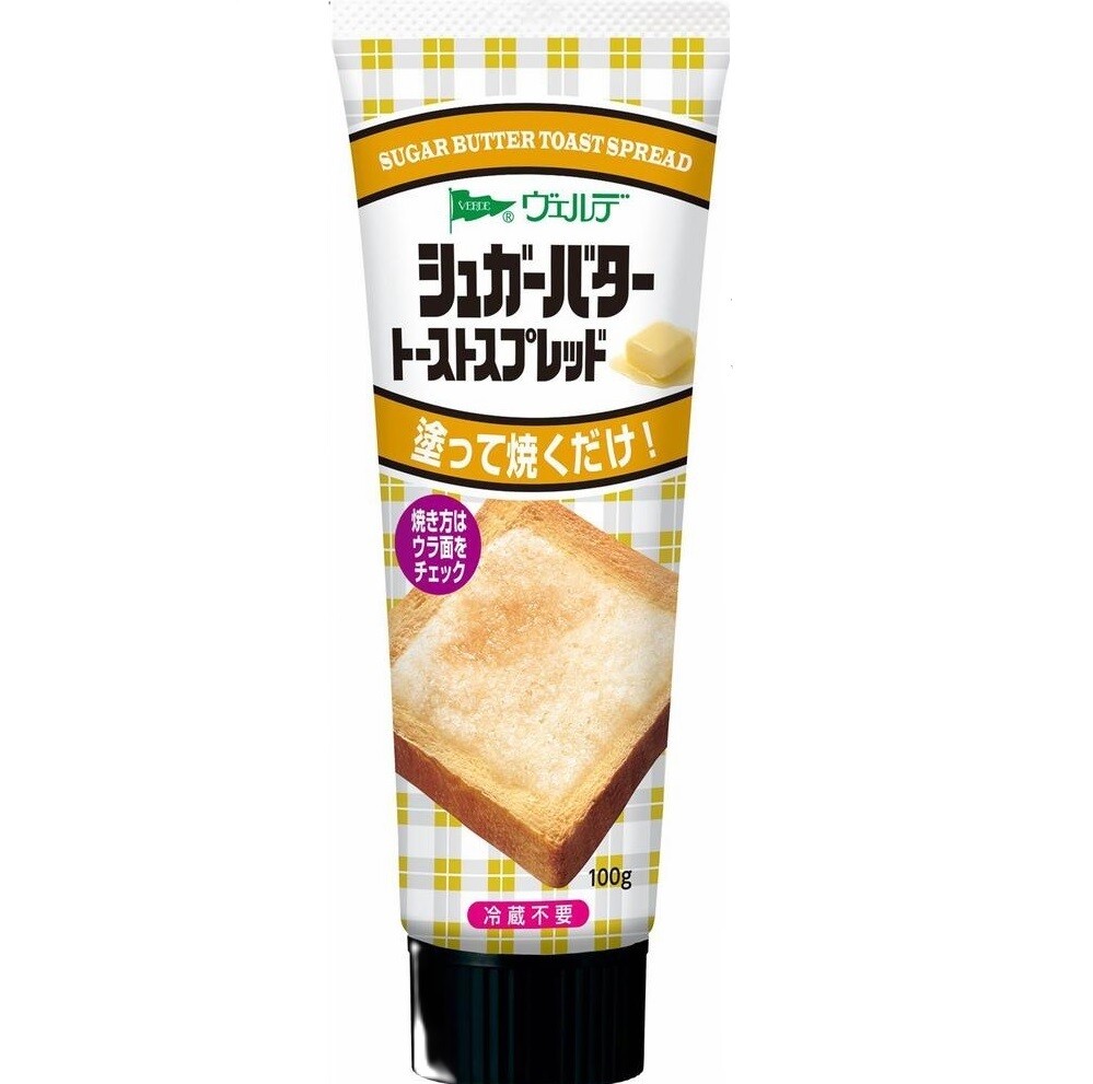 Aohata, Sugar Butter Spread, Toast Bread, 100g