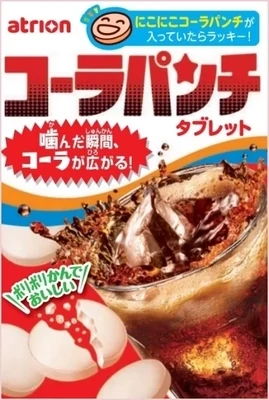 Atrion, Ramune Tablet, Cola Punch, 18 pcs in 1 box