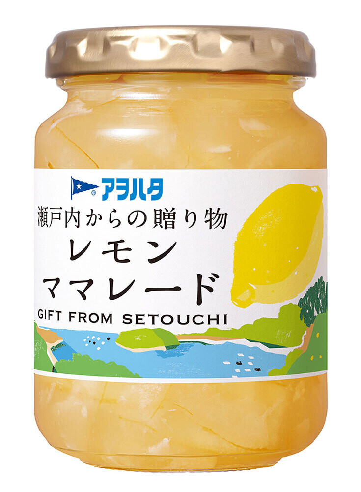 Aohata, Setouchi Series, Fruit Jam, Lemon, 195g