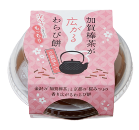 Ohara, Hojicha Warabimochi, With Kinako &amp; Sakura Sugar Syrup, 130g