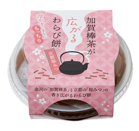 Ohara, Hojicha Warabimochi, With Kinako & Sakura Sugar Syrup, 130g