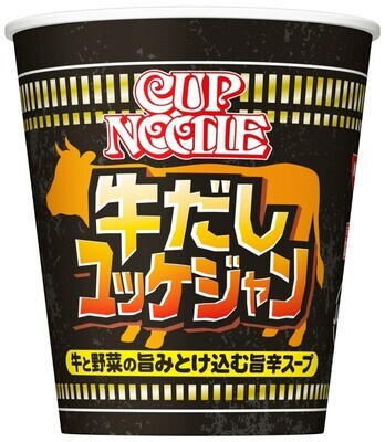 Nissin, Cup Noodle Big Series, Ramen, Gyudashi Yukkejan, 103g