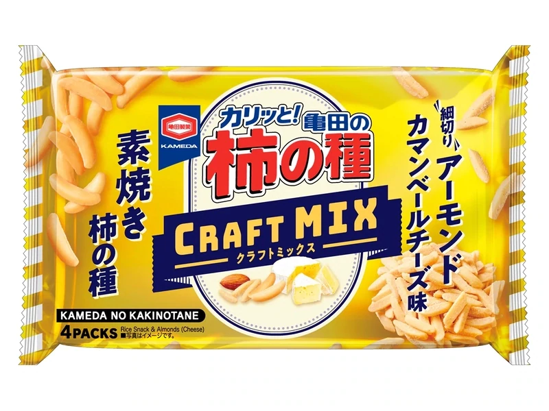 Kameda &quot;Kakinotane&quot; Craft Mix, Almond &amp; Cheese, 70g
