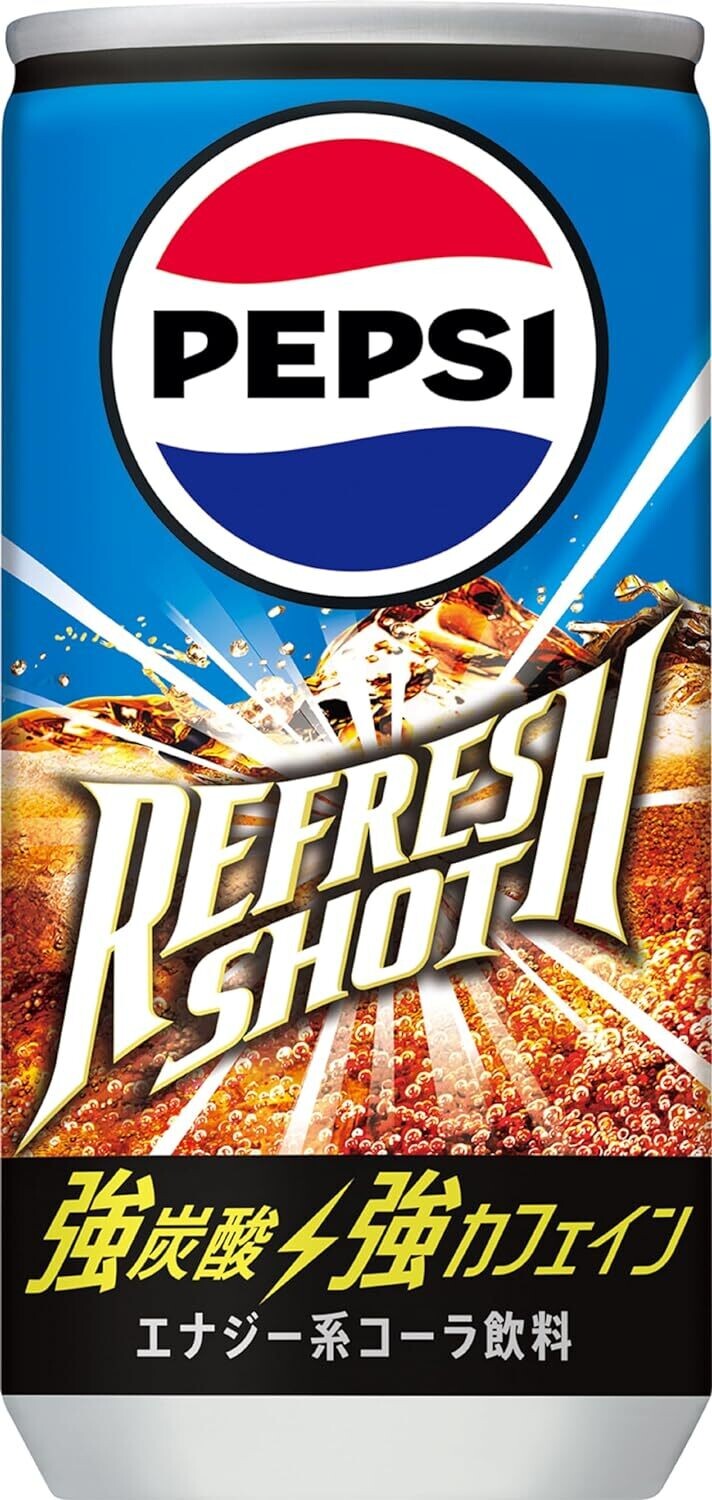 &quot;Pepsi Refresh Shot&quot; Strong Taste Cola, Japan Limited Pepsi 200ml
