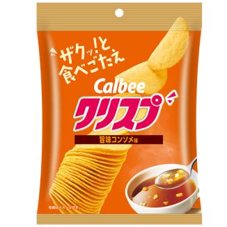 Calbee, Potato Chip Crisp, 45g,  Consommé  flavor