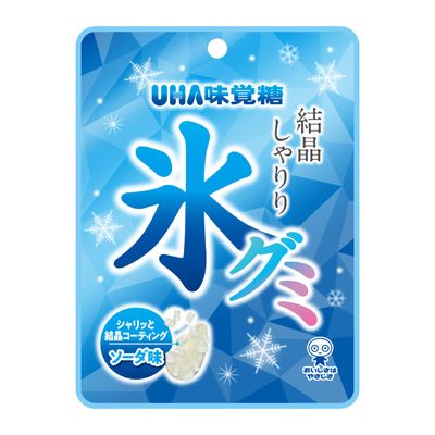 UHA, Koori Gumi, Transparent Gummy Candy, Soda Flavor,  40g