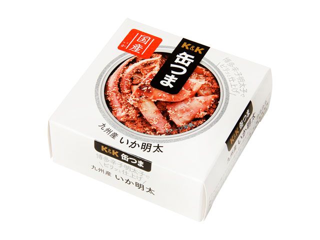 Kokubu, Kantsuma, Ika Mentai, Squid with Spicy Cod Roe, 40g