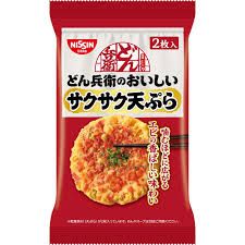 Nissin, Saku Saku Tempra, 2ps in 1 bag, Topping for noodle