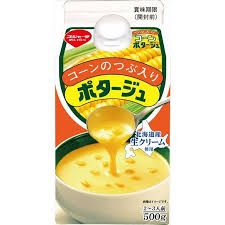 Meiraku, Corn Potage, 500g, Corn Grains in it