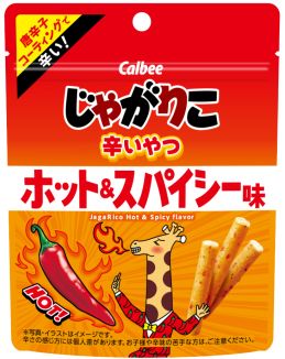 Calbee, Jagariko Karaiyatsu, Hot &amp; Spicy 38g