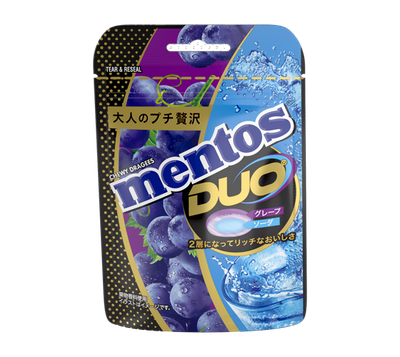 Mentos, Duo, Grape &amp; Soda, 45g